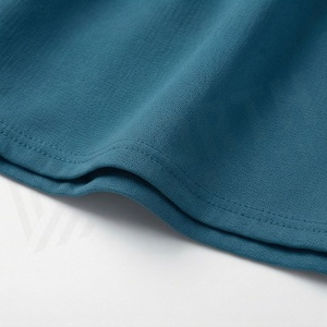 Jupe courte en mousseline de soie pour femme, coupe trapèze, taille élastique, volants, couleur unie, style décontracté, toutes saisons - Product Image 6