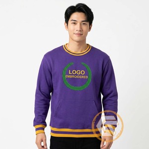 โอเมก้าแบบปรับแต่งได้ |   เสื้อสเวตเชิ้ตผ้าฟลีซปักลาย 100% คอตตอน สำหรับฤดูหนาว คุณภาพสูง สำหรับผู้ชาย สไตล์กรีก - Product Image 3