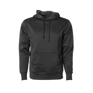 Prix de gros : Sweat à capuche personnalisé noir uni pour homme, coupe courte, type pull-over, Svet-shirts et sweats à capuche pour homme - Product Image 6