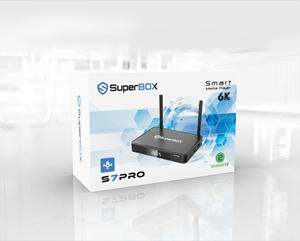 SuperBox S7 Pro TV Box 2025, Boîtier TV Android 6K Ultra HD avec WiFi 6, 4 Go de RAM, 32 Go de stockage, commande vocale et lecteur multimédia - Product Image 4