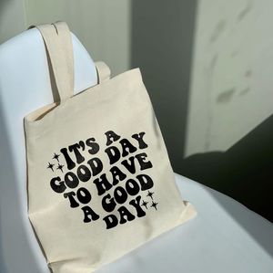 Custom Logo Screen-Printed <b>Foldable</b> <b>Shopping</b> Tote, Long Handle 48x65cm | Durable Polyester Twill <b>Bag</b> for Bookstore Gift - Product Image 4