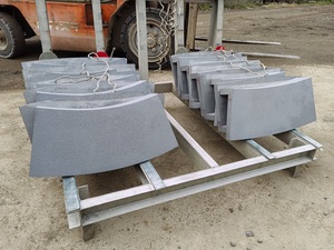 Ngoài trời tự nhiên hồ bơi cạnh gạch giá rẻ hồ bơi đối phó màu đen đá Bazan gạch giá - Product Image 5