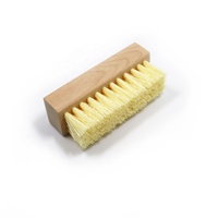 Brosse de nettoyage de chaussures de baskets en bois de soie PP à poils en plastique avec logo privé OEM