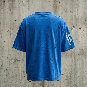 Camiseta con Logotipo Personalizado, Diseño Desgastado, 100% Algodón, Bordado de Alta Calidad, Transferencias DTF Vintage para Camisetas - Product Image 3