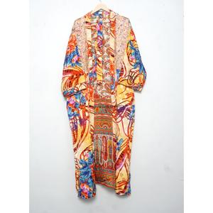 Kimono en soie douce et confortable pour femme, robe de chambre de demoiselle d'honneur, kimono indien en pure soie, kimono japonais en soie, robe de plage pour mariée - Product Image 2