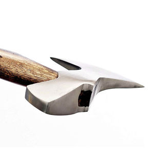 Burraq - Hacha de 19 Pulgadas Personalizada, Hecha a Mano, de Acero Inoxidable de Grado Industrial, con Mango de Madera de Palisandro, para Acampar al Aire Libre, Caza, Bricolaje - Product Image 6
