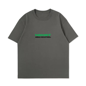 เสื้อยืดผู้ชายแฟชั่นลำลองทรงโอเวอร์ไซส์ ผ้าฝ้ายสีขาว พิมพ์ลายดิจิทัล แขนสั้นทรงหลวม ผ้าถัก - Product Image 4