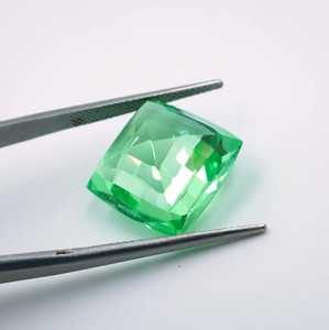 Saphir vert rond cultivé en laboratoire - 19,30 carats, certifié par un tiers, origine Rajasthan, pour la fabrication de bijoux - Product Image 4