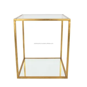 Mesa Consola Cuadrada de Hierro de Diseño Moderno y Lujoso, Muebles de Comedor Ecológicos Hechos a Mano, Mesas de Centro para Exportación al por Mayor, Zahid - Product Image 1