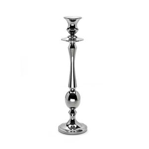 Silver Aluminium Pillar Holder Handmade Customized Metal <b>Candle</b> Holder For Home & Garden Decor <b>Wedding</b> Centerpieces - Product Image 4