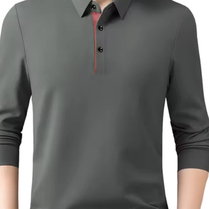 Chemise Homme Personnalisable avec Logo – Coton Premium Anti-Plis Respirant Doux Confortable Manches Longues Coupe Décontractée Tricotée Durable - Product Image 6