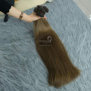 คุณภาพสูงสุด ผู้ขายผมที่ดีที่สุด ปลายแบน ต่อผมโดยสไตล์ผมเวียดนามเวอร์จิน 100% ตัวเลือกความยาวต่างๆ - Product Image 6