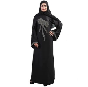 Vêtements musulmans de qualité supérieure, nouveaux vêtements pour femmes à prix avantageux, séchage rapide, respirant, vente en gros, style islamique, abaya à manches longues pour femmes - Product Image 3