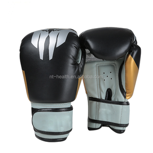 Nuevos Guantes de Boxeo Profesionales Personalizables de Cuero con Cordones y Absorción de Humedad para Mayores de 14 Años, Unisex, para Entrenamiento - Product Image 3