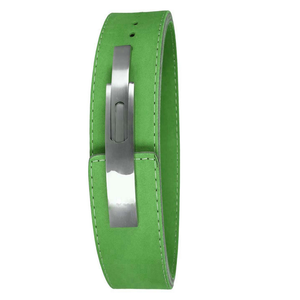 Ceinture de musculation professionnelle à levier, construction en cuir épais, fermeture à levier en acier robuste, ajustement confortable et sécurisé - Product Image 3