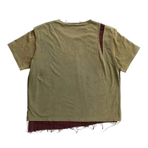 Le seul moyen de sortir de la situation est un t-shirt en coton imprimé pour homme, décontracté, à manches courtes, coupe classique, avec logo au dos, en jersey tricoté, col rond - Product Image 6