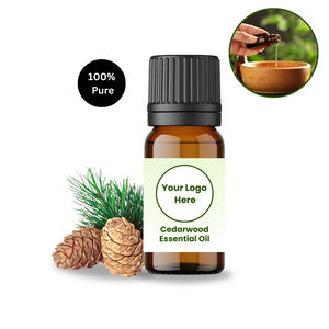 Huiles Naturelles d'Inde en Gros, Approvisionnement en Vrac, Huile Essentielle de Cèdre Certifiée Biologique 100% Pure pour Soins de la Peau et du Corps, Soin des Pores - Product Image 1