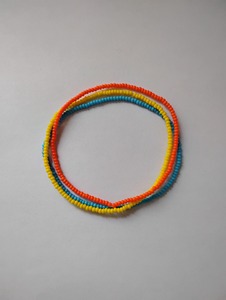 Bright Seed <b>Beads</b> <b>Charm</b> <b>Bracelet</b> Set Handmade Thin Beaded Minimalist Stackable Stretch Luxury Unisex Gift Wholesale - Product Image 2