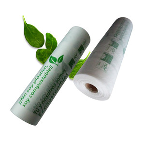 2025 100% <b>Biodegradable</b> Cornstarch Compostable Bags Customizable & Eco-Friendly for Food Waste, Food & Beverage <b>Packaging</b> - Product Image 3
