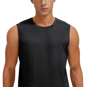 ผู้จัดจำหน่ายชุดกีฬาออกกำลังกายแบบกำหนดแบรนด์เองได้ MOQ ต่ำ เสื้อผ้าเพาะกายไซส์ใหญ่ เสื้อวิ่งแขนกุด เสื้อกล้ามออกกำลังกายขายส่ง - Product Image 4