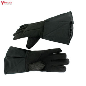 Gants de mécanicien électriques en cuir croûte de haute qualité, résistants à la chaleur, imperméables, hiver, personnalisables OEM pour la construction - Product Image 6