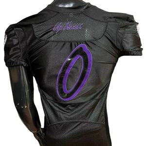 Jersey de fútbol americano bordado de talla grande transpirable pantalones de sublimación elásticos Pakistán hecho fotos reales fábrica buena - Product Image 1