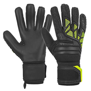 Gants de gardien de but professionnels Tombola Sports Football en PU, antidérapants, respirants, avec fermeture Velcro réglable et protection des doigts et du pouce - Product Image 1