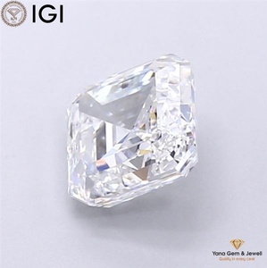 Diamant de laboratoire CVD certifié IGI, 4,01 carats, taille Asscher, couleur D, clarté VVS2, idéal pour les bijoux de créateurs sur mesure - Product Image 5