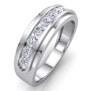 Elegante Anillo Clásico de Oro de 10K para Mujer con Diamante Cultivado en Laboratorio de 0.35Cts Claridad VS Color EF Corte Brillante Chapado en Rodio Certificado por IGI - Product Image 1