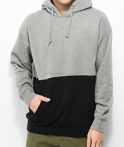 Sweat-shirts pour hommes de la meilleure qualité, deux tons, logo en relief, produit haut de gamme, fabricant de vêtements pour hommes, fabricant de sweat-shirts streetwear - Product Image 3