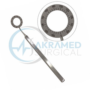 Henderson 4 Notch Degree <b>Gauge</b> Alignment <b>Marker</b> Ophthalmic Surgical Instrument Stainless Steel CE Certified Class I - Product Image 3