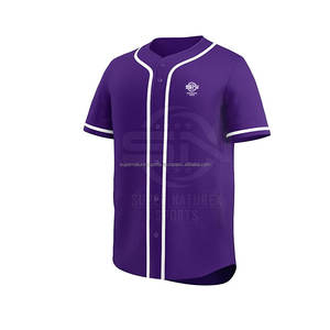 Ensemble d'uniformes de baseball et de balle molle pour hommes professionnels sur mesure Vêtements de sport respirants pour joueurs de grande taille - Product Image 3