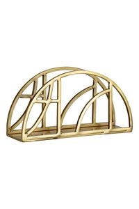 Luxury Metal Napkin Holder Contemporary Dining Table Accessory Decorative <b>Tissue</b> Organizer For Modern Home Interiors Today - Product Image 4