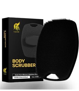 Cepillo de Ducha de Silicona Flexible con Agarre Fácil, Exfoliante Corporal para Limpieza Profunda de Poros, Masajeador de Piel con Cerdas Suaves, Esencial para el Baño - Product Image 4
