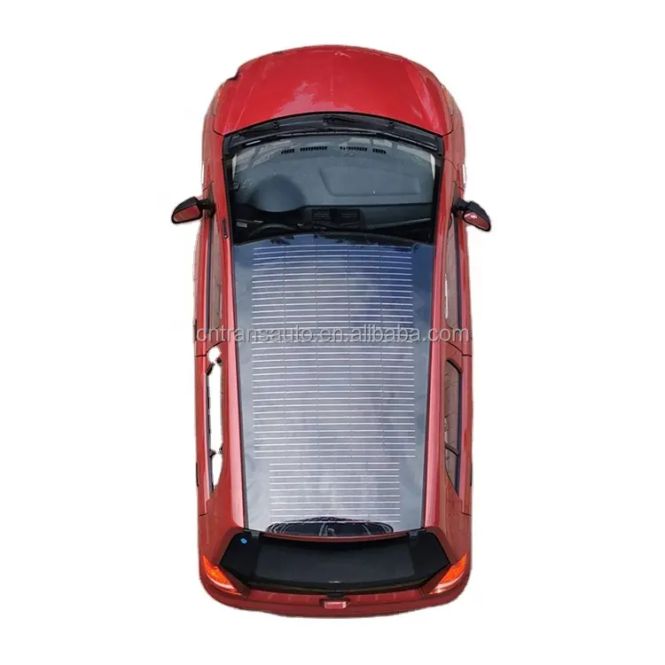 Mobil listrik RHD dengan panel surya, kendaraan listrik mobil pintar produsen kendaraan listrik tenaga surya baru