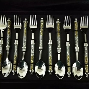 Juego de Cubiertos de Metal de Latón Sólido para Uso en Hoteles, Restaurantes y Servicios de Catering - Product Image 4