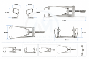 อุปกรณ์การแพทย์ AL MIDA HEALTH CARE INSTRUMENTS  ชุดเครื่องมือผ่าตัดตาแบบแมนนวล  วัสดุสแตนเลส ได้รับการรับรองมาตรฐาน CE ระดับ II ISO13485 - Product Image 4