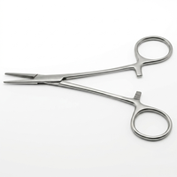 Pinces chirurgicales personnalisées en acier inoxydable, courbées et droites, pour hémostase, certifiées CE, ensemble d'instruments manuels de classe médicale