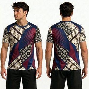 Camiseta Deportiva de Poliéster Sublimado, Estilo Urbano, Duradera, de Secado Rápido, Transpirable, para Deportes de Alto Rendimiento - Product Image 6