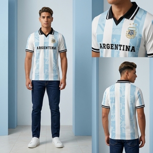 เสื้อโปโลสำหรับการแข่งขันฟุตบอล ชุดกีฬาเพื่อการออกกำลังกายสำหรับกิจกรรมของทีม - Product Image 2