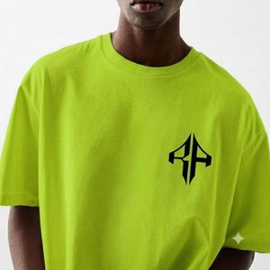 Camiseta de Alta Calidad para Hombre, 100% Algodón, Corte Casual, Logotipo Personalizado Serigrafiado, Corte Amplio, Cuello Redondo, Secado Rápido - Product Image 4