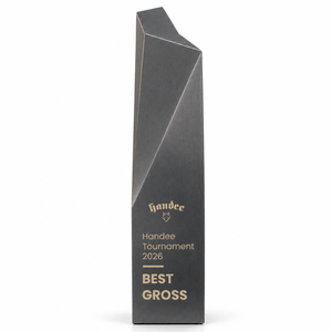 Trophée de golf en cristal irrégulier avec impression UV et gravure, récompense sportive, meilleur trophée de tournoi 2026, cadeau d'affaires personnalisé gravé - Product Image 3