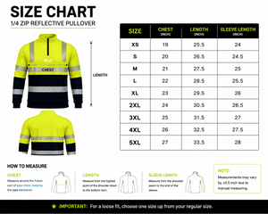Sweat-shirt de travail haute visibilité personnalisé avec fermeture éclair 1/4, vêtements de sécurité réfléchissants, chemise de travail haute visibilité pour hommes, fabrication OEM ODM, vente en gros - Product Image 5