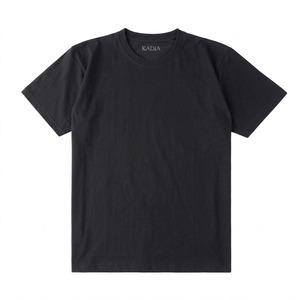 Custom Logo Blank Plain <b>T</b> <b>Shirt</b> <b>Men</b> Heavyweight 240G 100% Cotton Luxury Streetwear <b>Navy</b> <b>Blue</b> Crew Neck Tee Blanks - Product Image 4