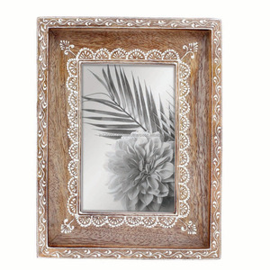 MK Wooden Square Vertical Wall <b>Mount</b> Eco-Friendly Durable Classic & Modern Photo <b>Frame</b>-Gift - Product Image 5