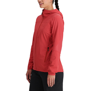 Chaquetas softshell a prueba de viento personalizadas para mujer, ropa de senderismo para exteriores, chaqueta softshell de corte regular para damas - Product Image 3