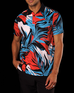 Polo de golf à séchage rapide coupe classique avec logo personnalisé pour homme – T-shirt tricoté style décontracté pour la sublimation – Vente en gros - Product Image 2