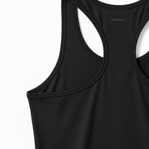Débardeur côtelé 100 % coton pour femme, dos nageur, sans manches, sexy, uni, avec logo personnalisé, vente en gros - Product Image 6
