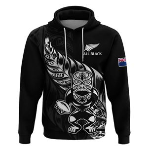 Sweat à capuche personnalisé OEM/ODM avec impression par sublimation, motifs tribaux Maori et Hawaïens, vente en gros, marque privée, style Polynésien et Samoan - Product Image 4