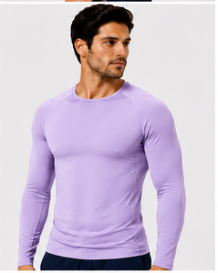 Camiseta Médica Unisex de Manga Larga para Enfermería, Transpirable, de Secado Rápido, Ajustada, Uniforme de Hospital - Product Image 1